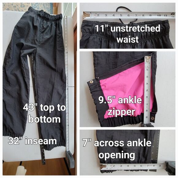 ROFFE SKIWEAR Mens Small Black Ski Snow Pants - Picture 3 of 3